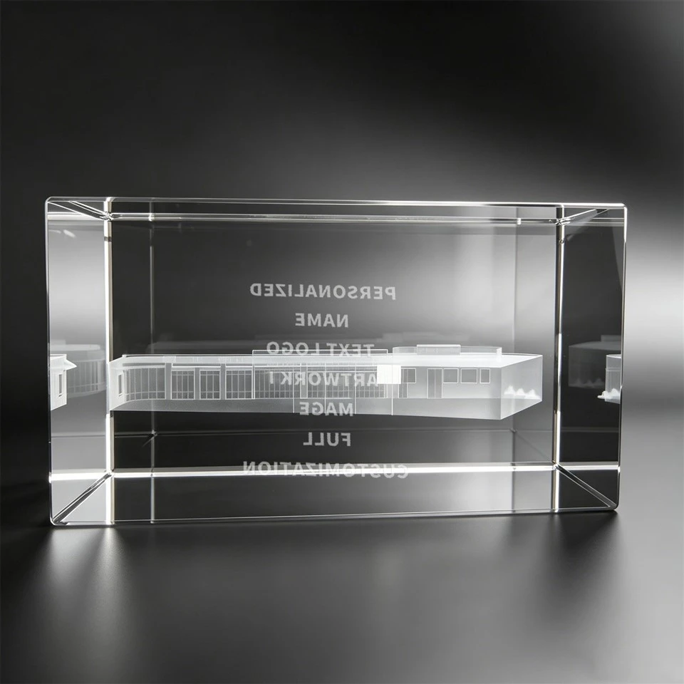 Architectural Layout Personalized Crystal Award price